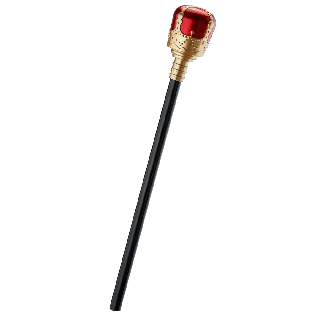 GOLD SCEPTER WITH RED ORB