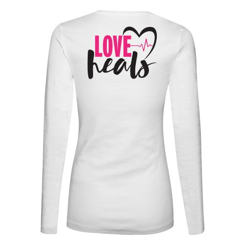 Ultra Soft Long Sleeve Tee Love Healsk