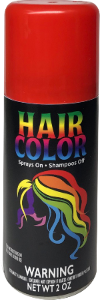 RED HAIR SPRAY