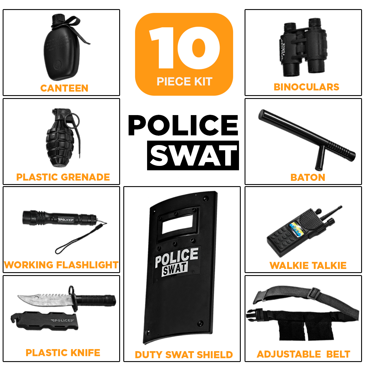 SWAT Police Play Set