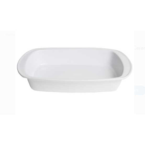 Bakind Dish White 2qt