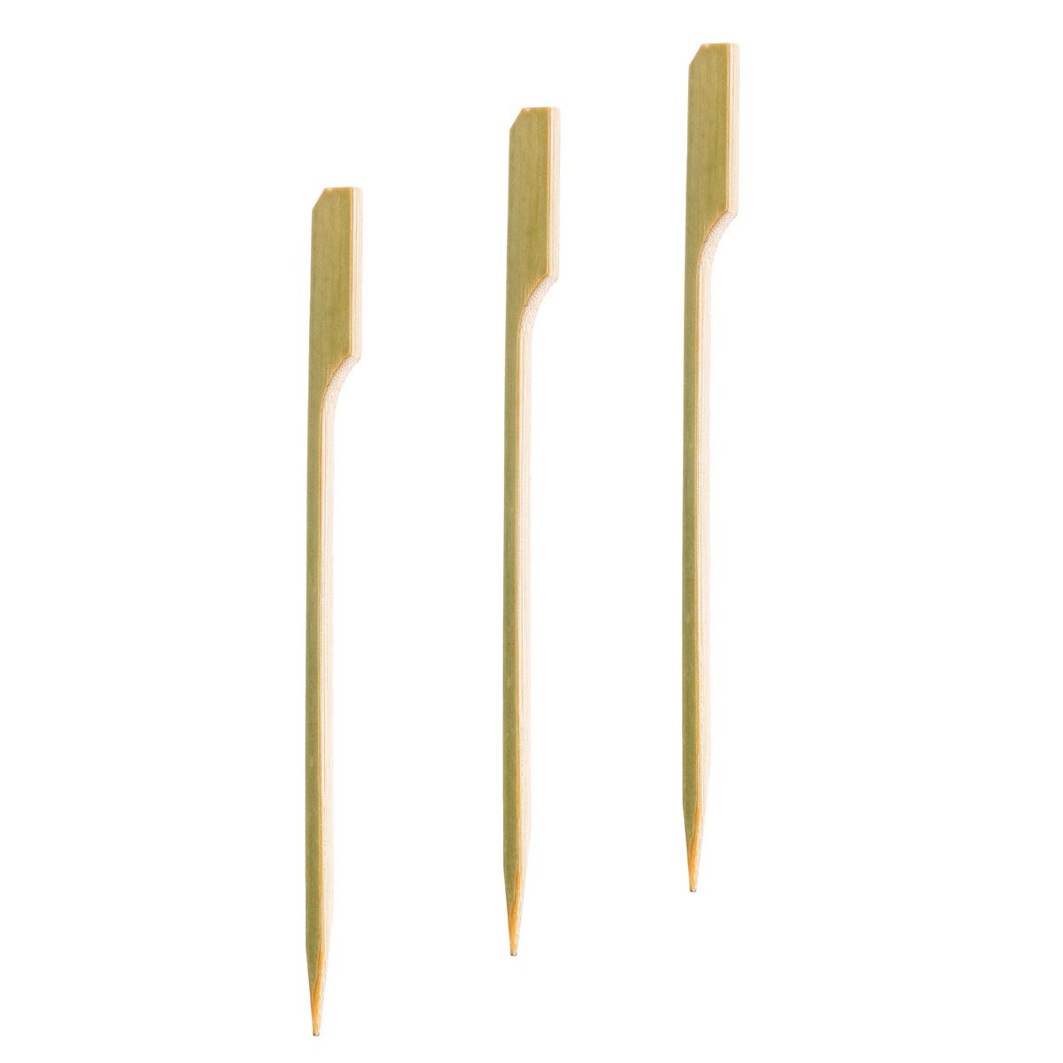 Asian Kitchen Flat Bamboo Skewers, 7in