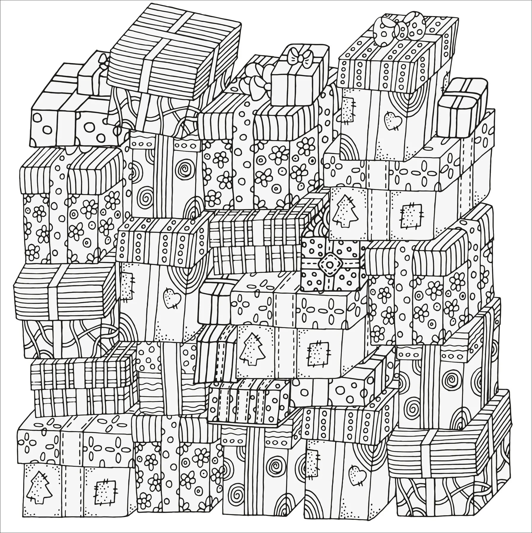 Home for Christmas Coloring Book