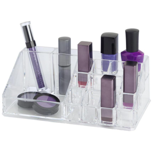 16 Compartment Cosmetics Tray 8.78" W x 5" D x 3.15"