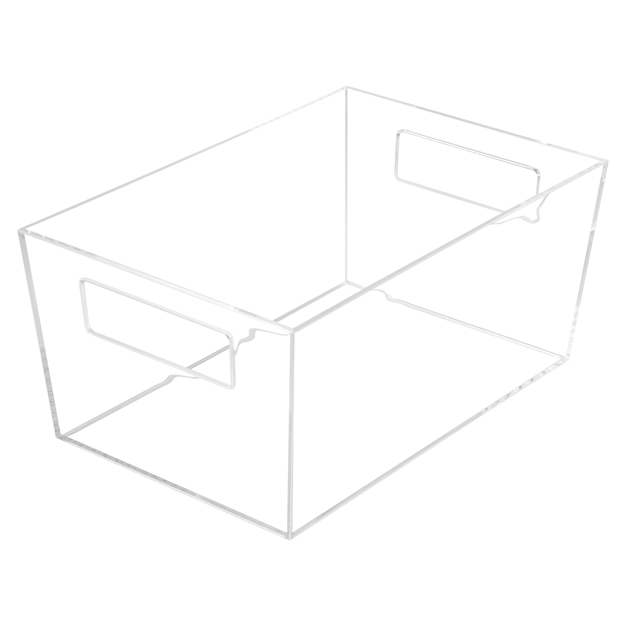 Set de 3 cajas acrílicas transparentes M