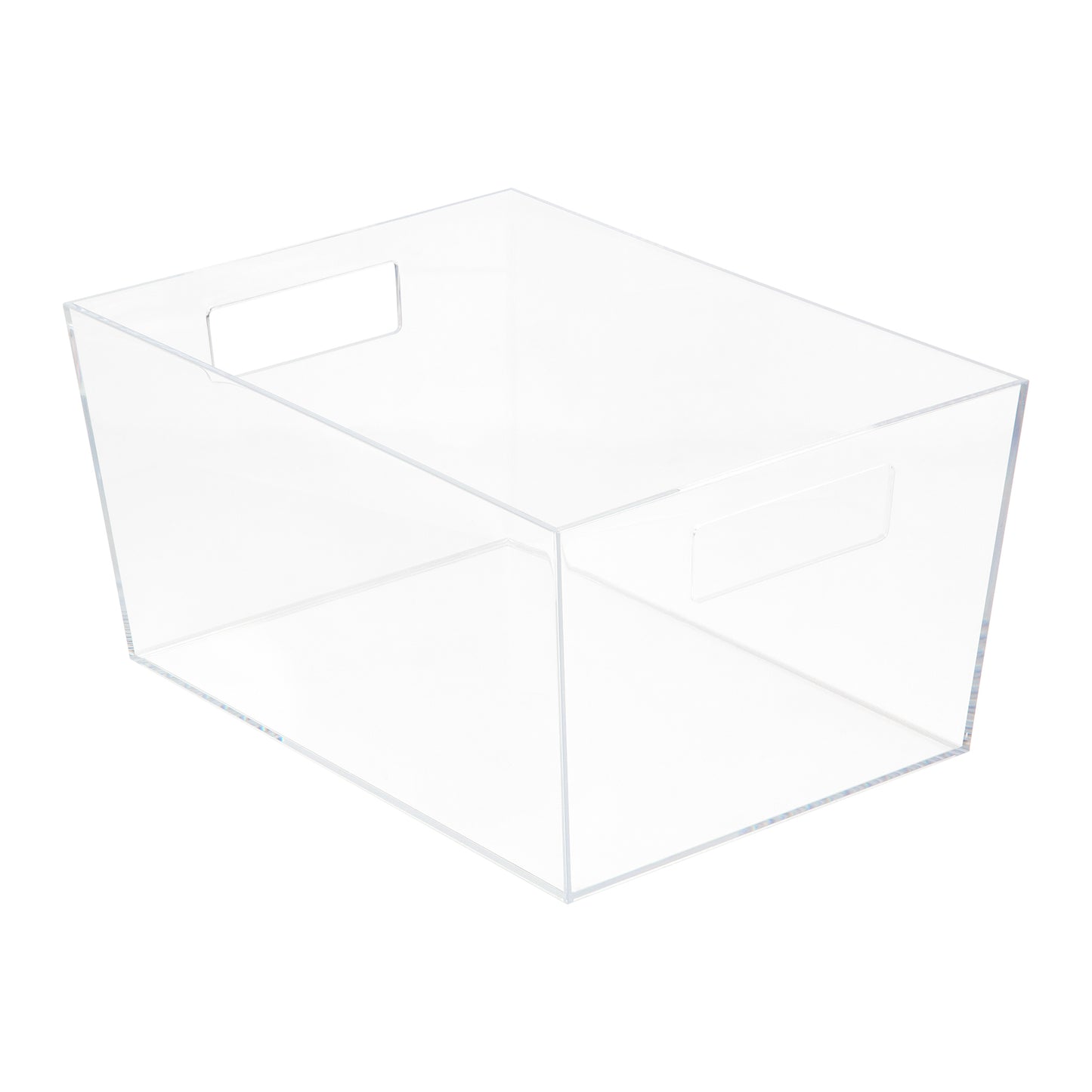 Set de 2 cajas acrílicas Transparentes XL