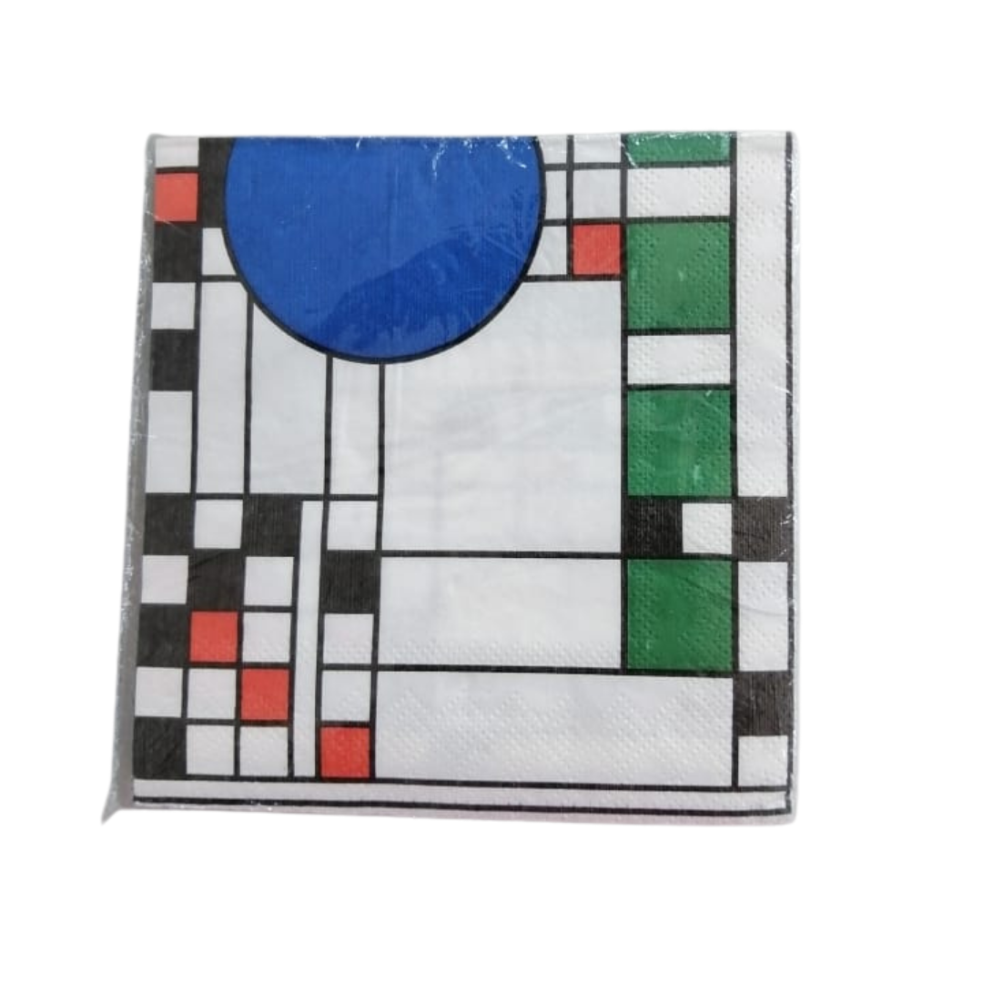 20 triple-ply cocktail Napkins 5"