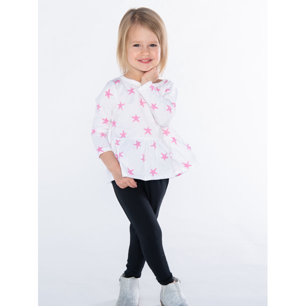 3PK Beetroot Solid Leggings