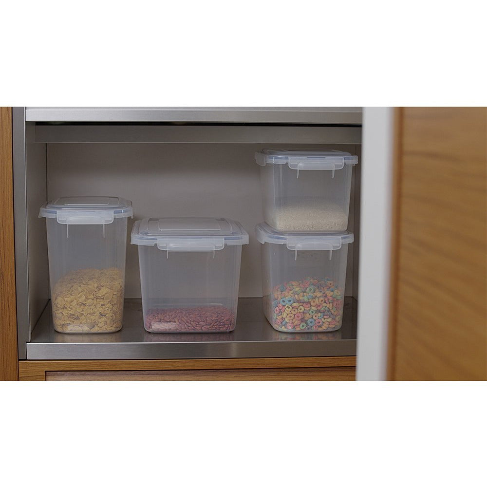 4 Sided Locks Storage Container 3.3 Gal