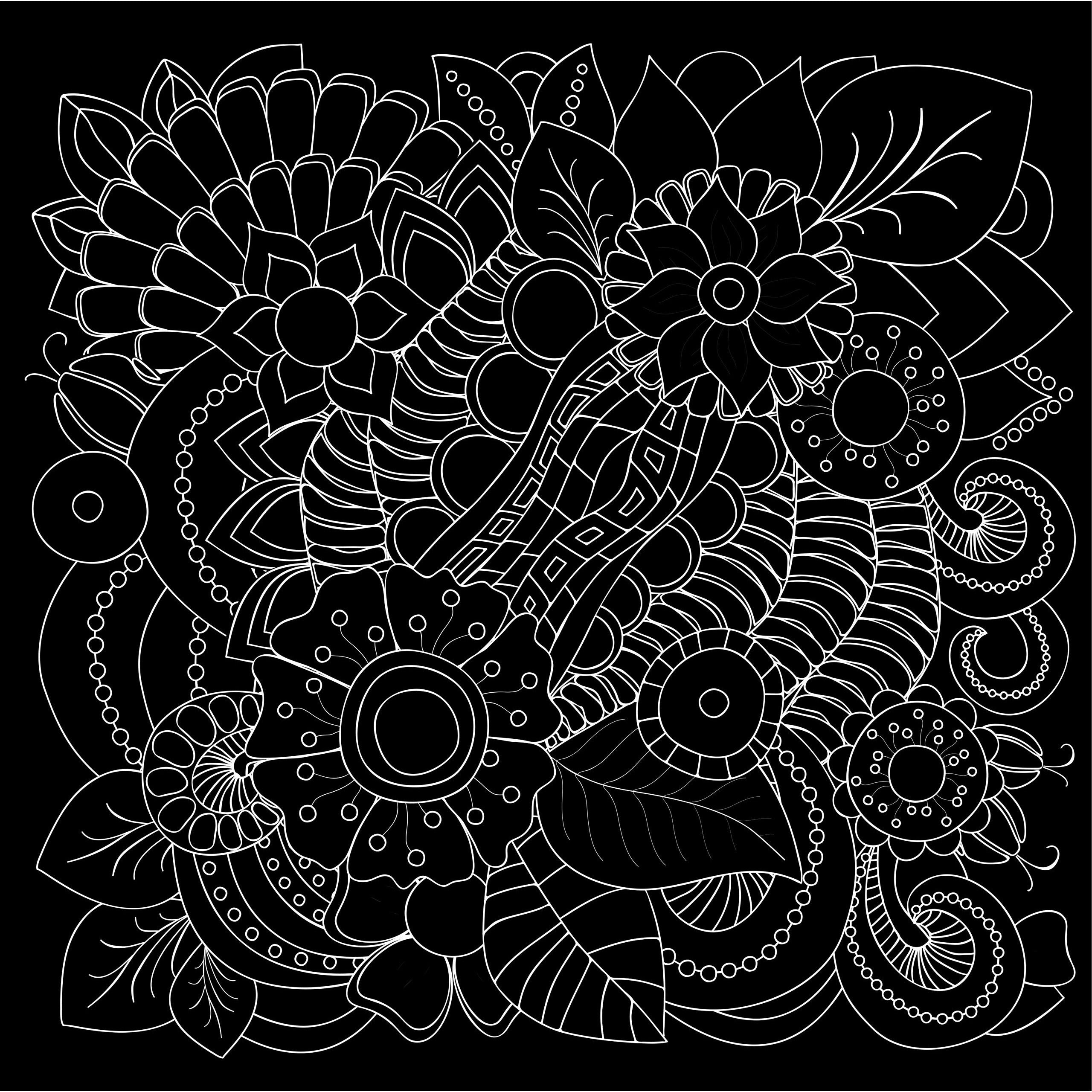 COLORING BOOK BACK IN BLACK