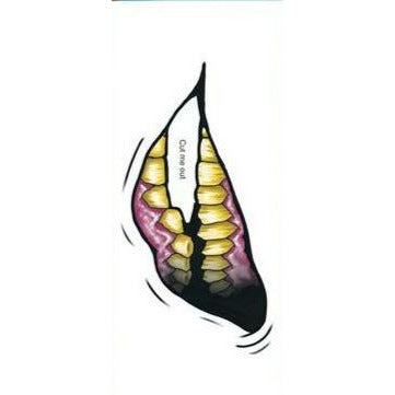 Big mouth tattoos 2 Faced