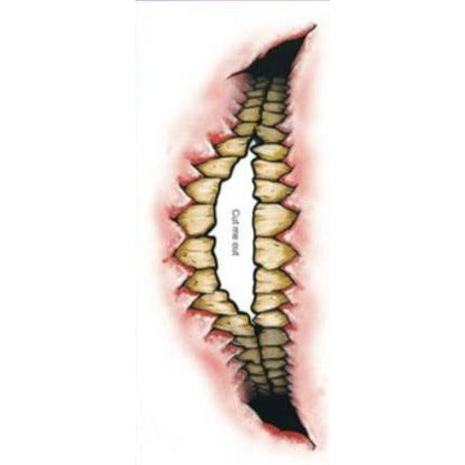 Big mouth tattoos Evil Grin