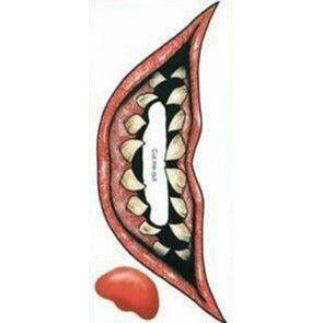 Big mouth tattoos Clown