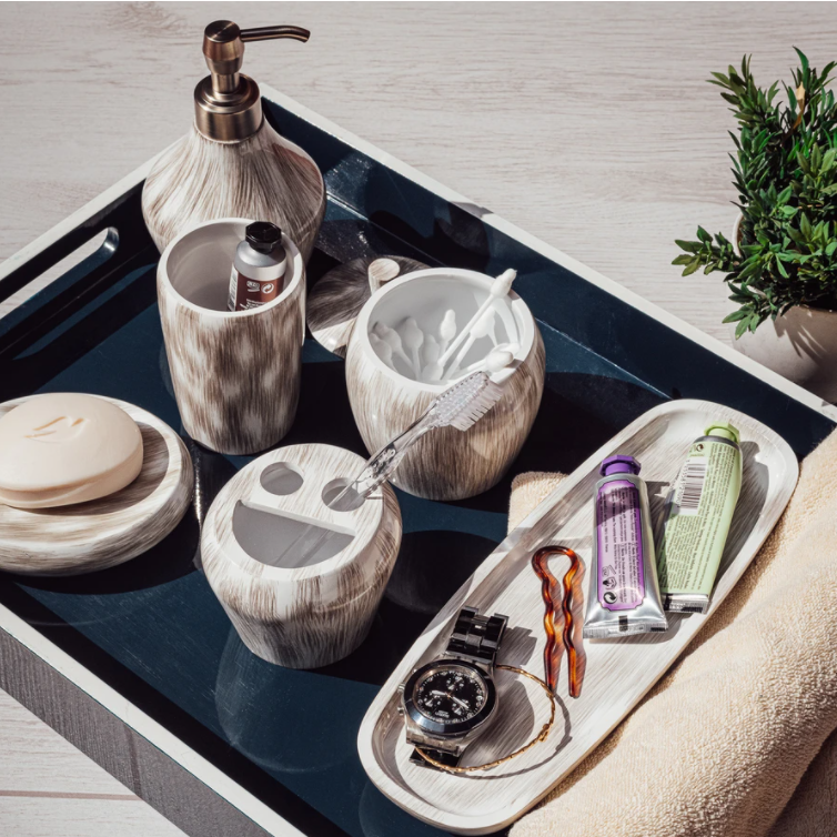 BRUSH STROKES SOAP DISH