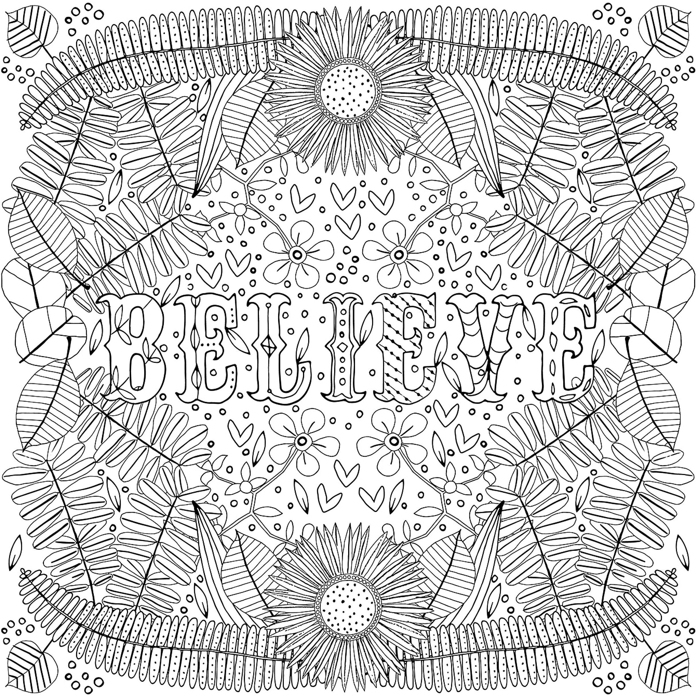 COLORING BOOK BEALIVE