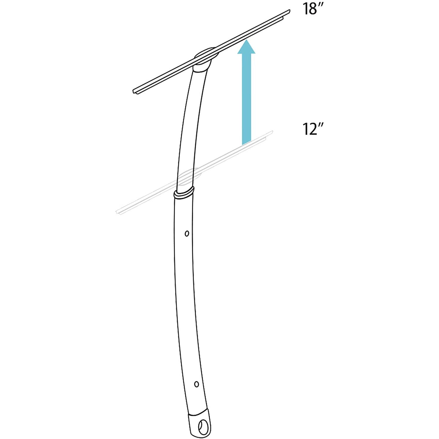 ALTO EXTENDABLE SHOWER SQUEEGEE