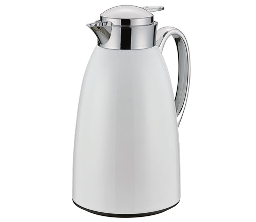 "Venezia" Insulated Server, glass liner, White, 34 fl. oz.