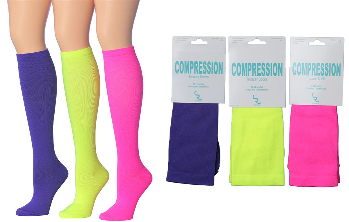 Women's Single Pack Graduated Compression Socks