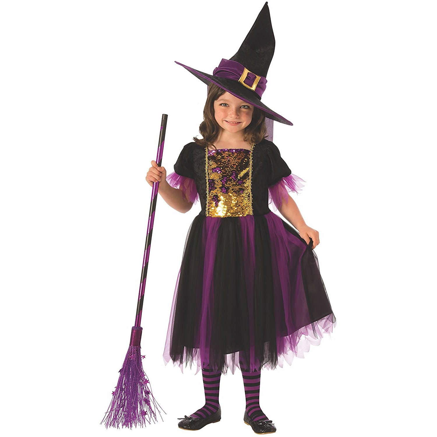 COLOR MAGIC WITCH CHILD COSTUME
