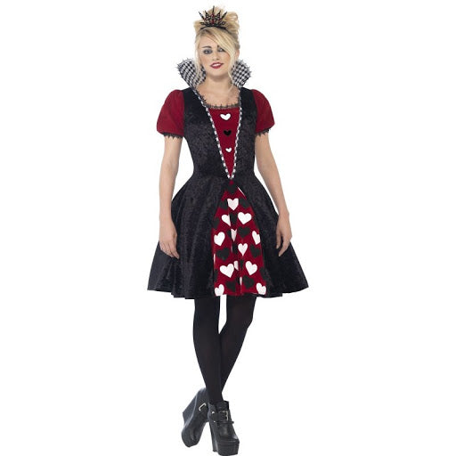 DELUXE DARK RED QUEEN COSTUME