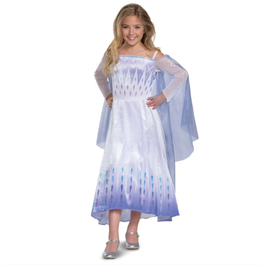 ELSA DELUXE FROZEN 2 GIRL COSTUME