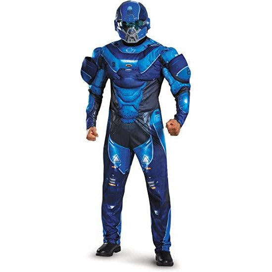 BLUE SPARTAN MEN COSTUME