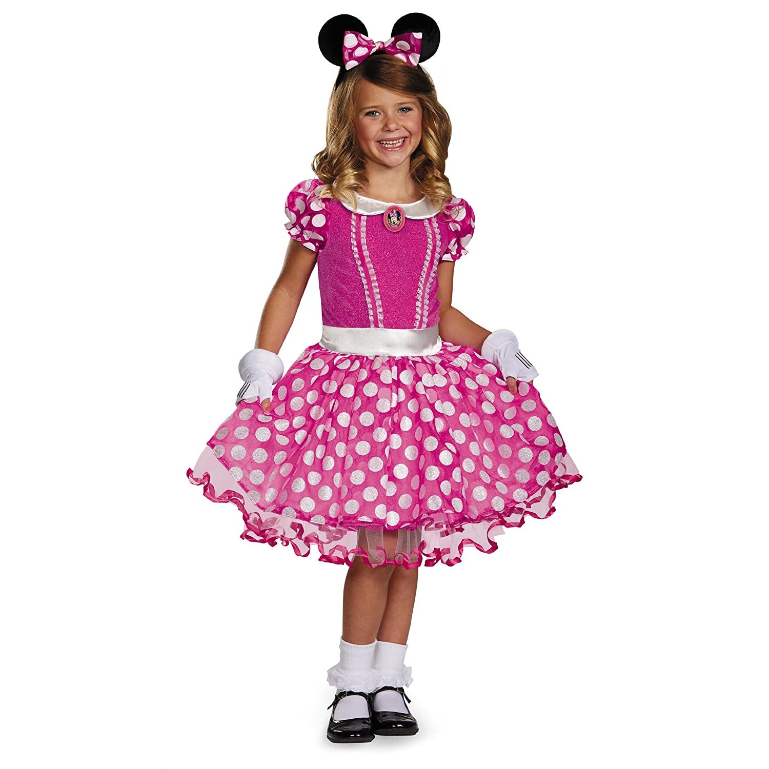 MINNIE MOUSE PINK GIRL COSTUME
