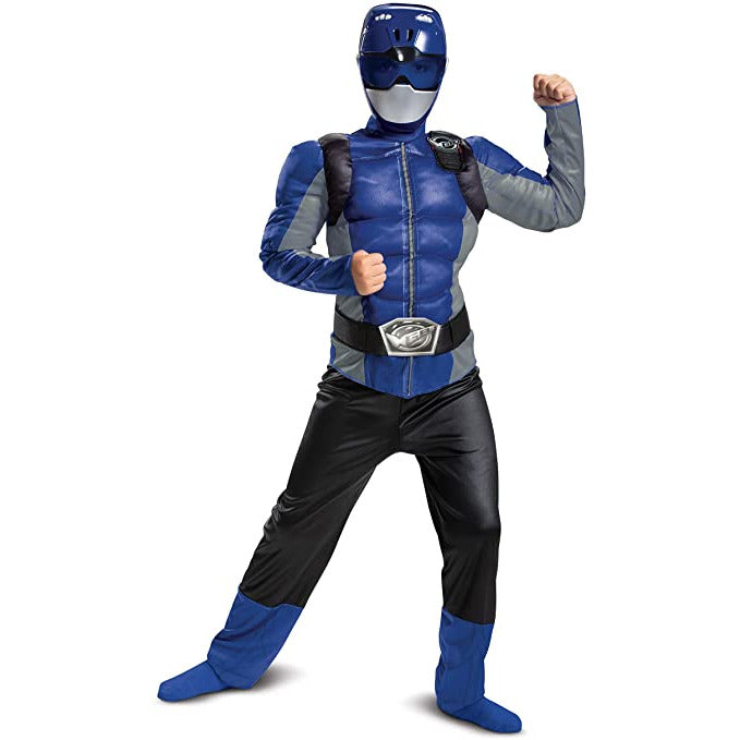 POWER RANGER BLUE BOY COSTUME