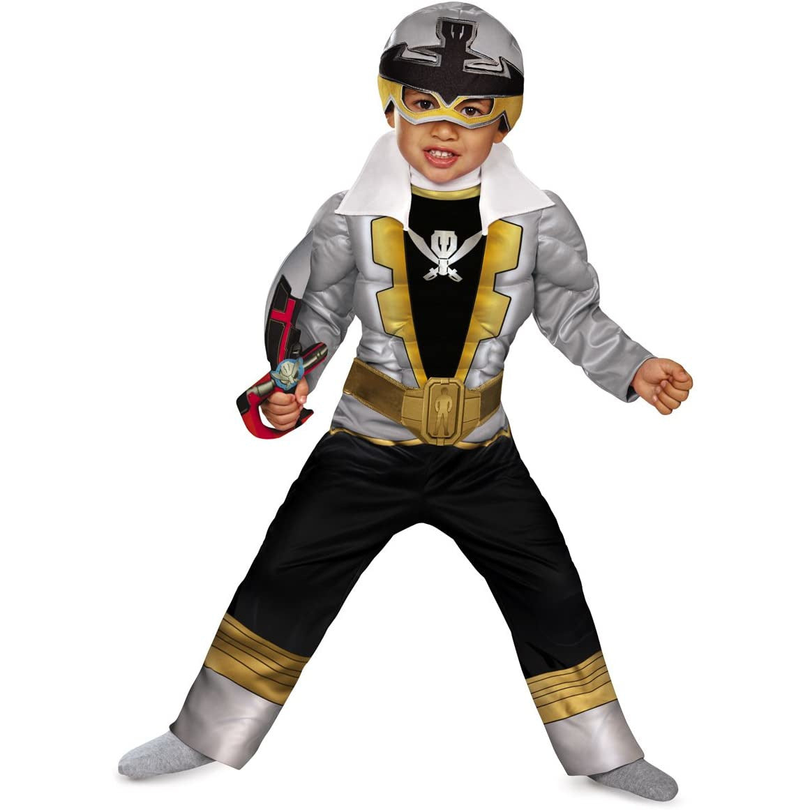 SILVER RANGER MEGAFORCE BOY COSTUME