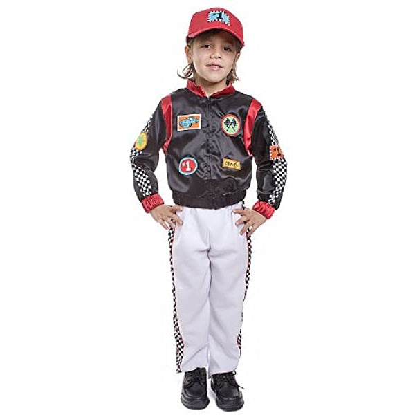 RACE CAR DRIVER BOY COSTUME