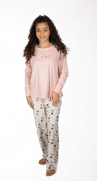 Stolen moments pajama set pink