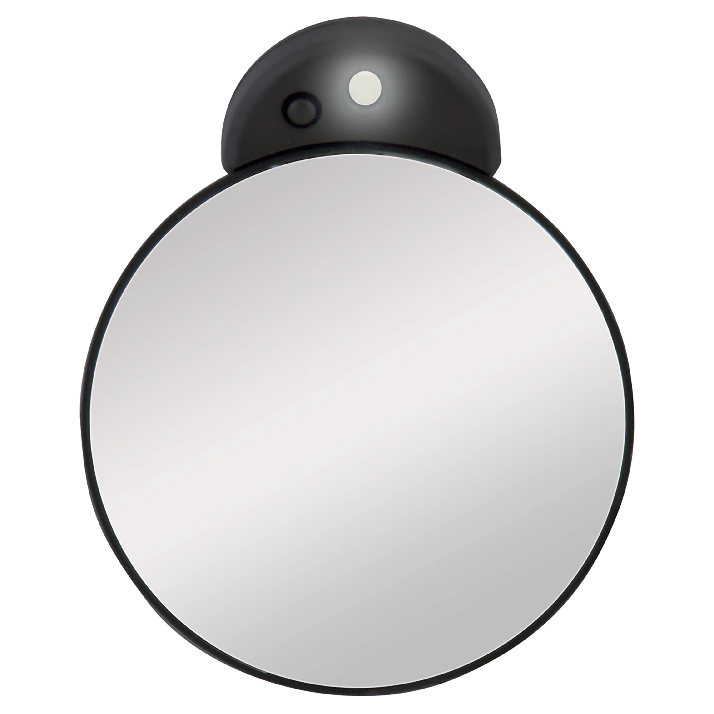 Lighted 10x Sport Mirror in Black
