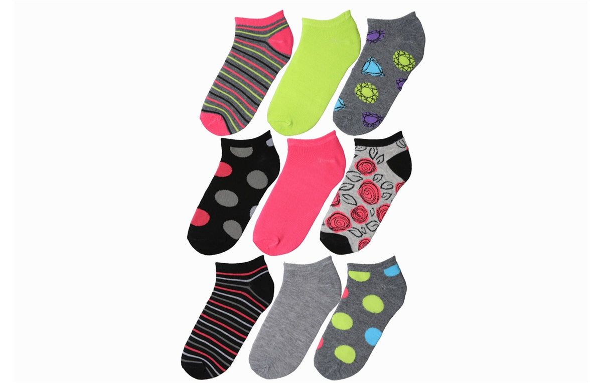 Women's 3 Pair Ankle Socks