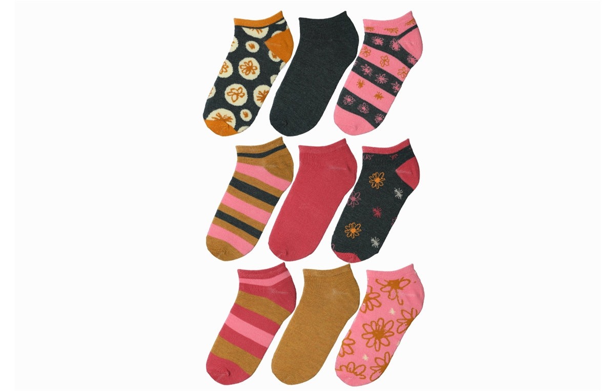 Women's 3 Pair Ankle Socks
