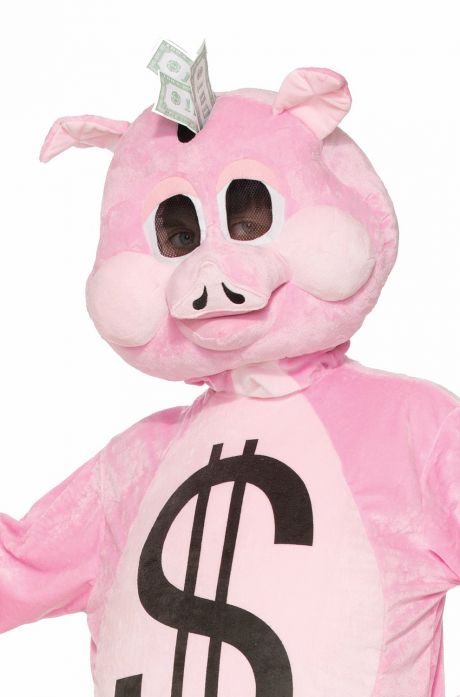 Piggy Bank Adult Costume