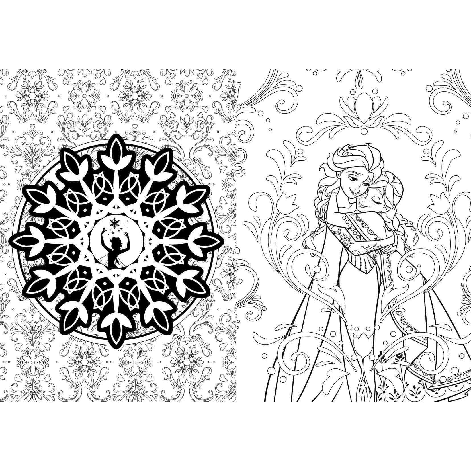 ART OF COLORING FROZEN