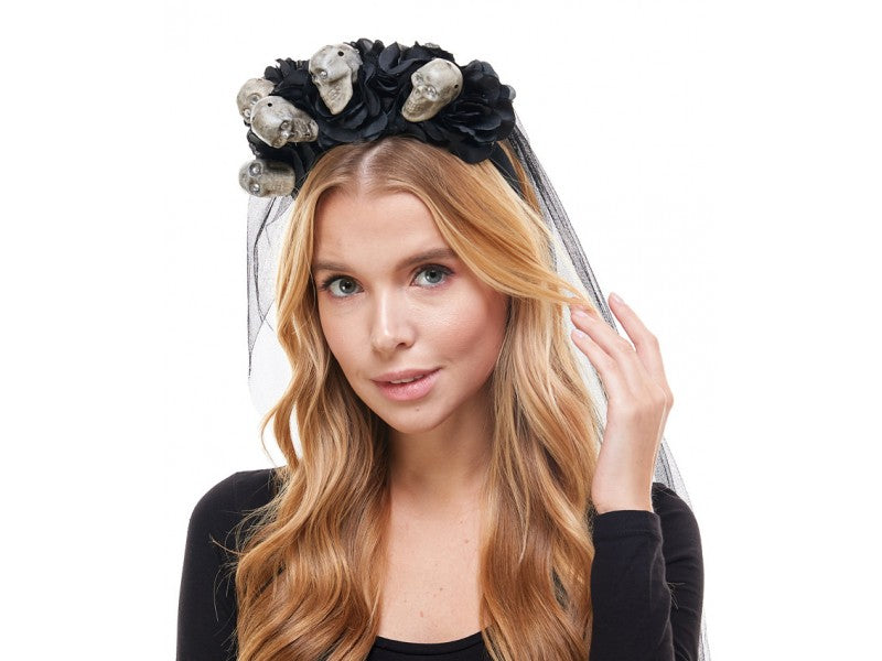 headband with veil
