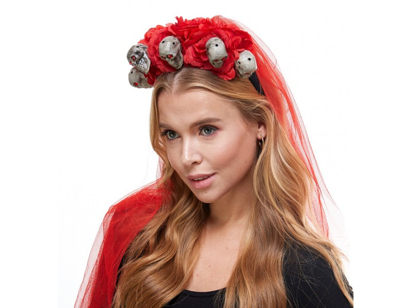DOD headband with veil