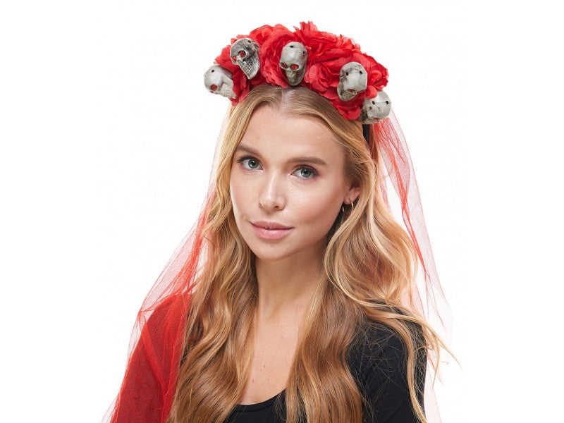 DOD headband with veil