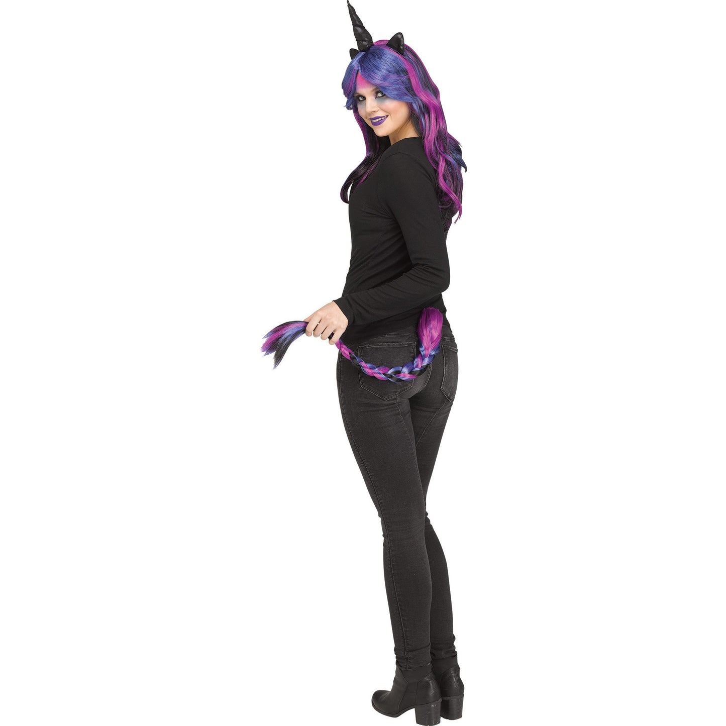 UNICORN BRAID PURPLE MULTICOLOR