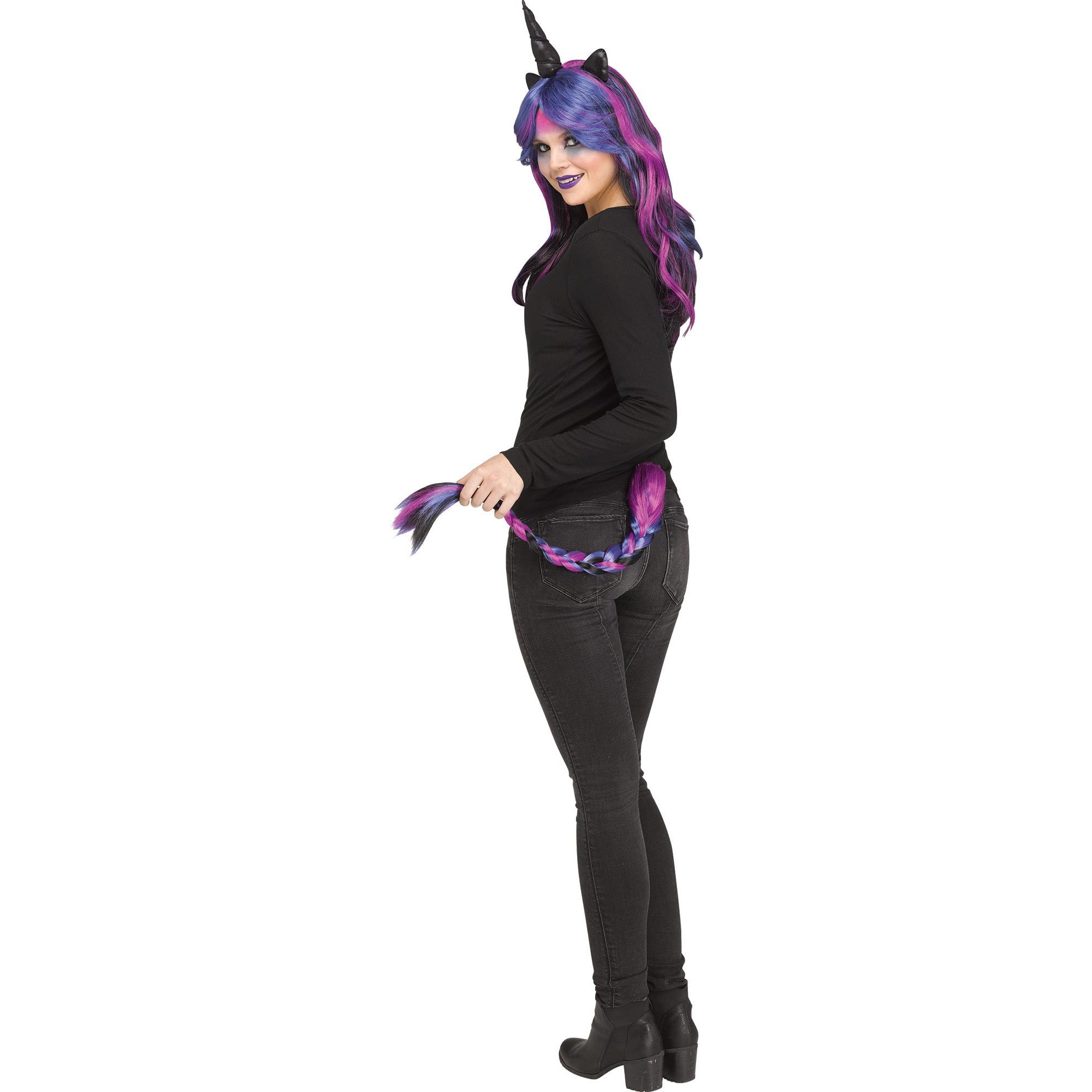 UNICORN BRAID PURPLE MULTICOLOR