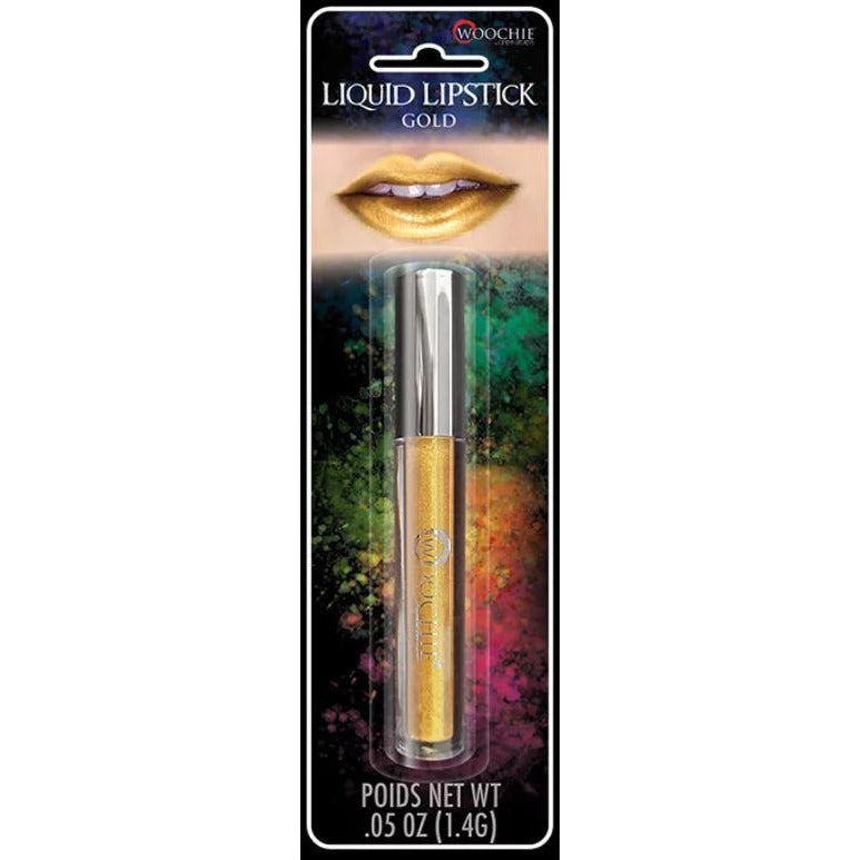 Gold lipstick liquid