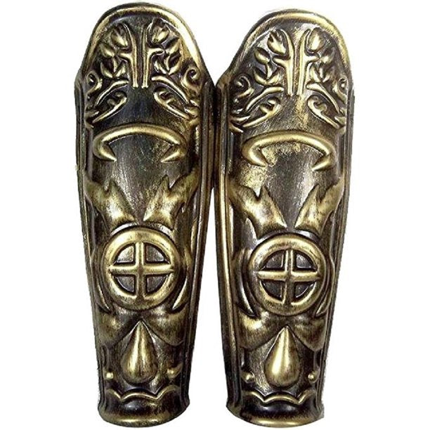 GOLD ROMAN LEG ARMOR