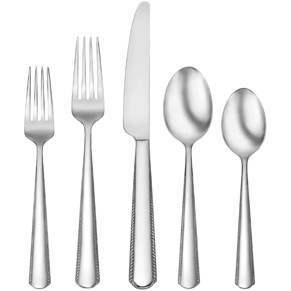 51 Piece Service for 8 with 3-pc Serve set and caddy