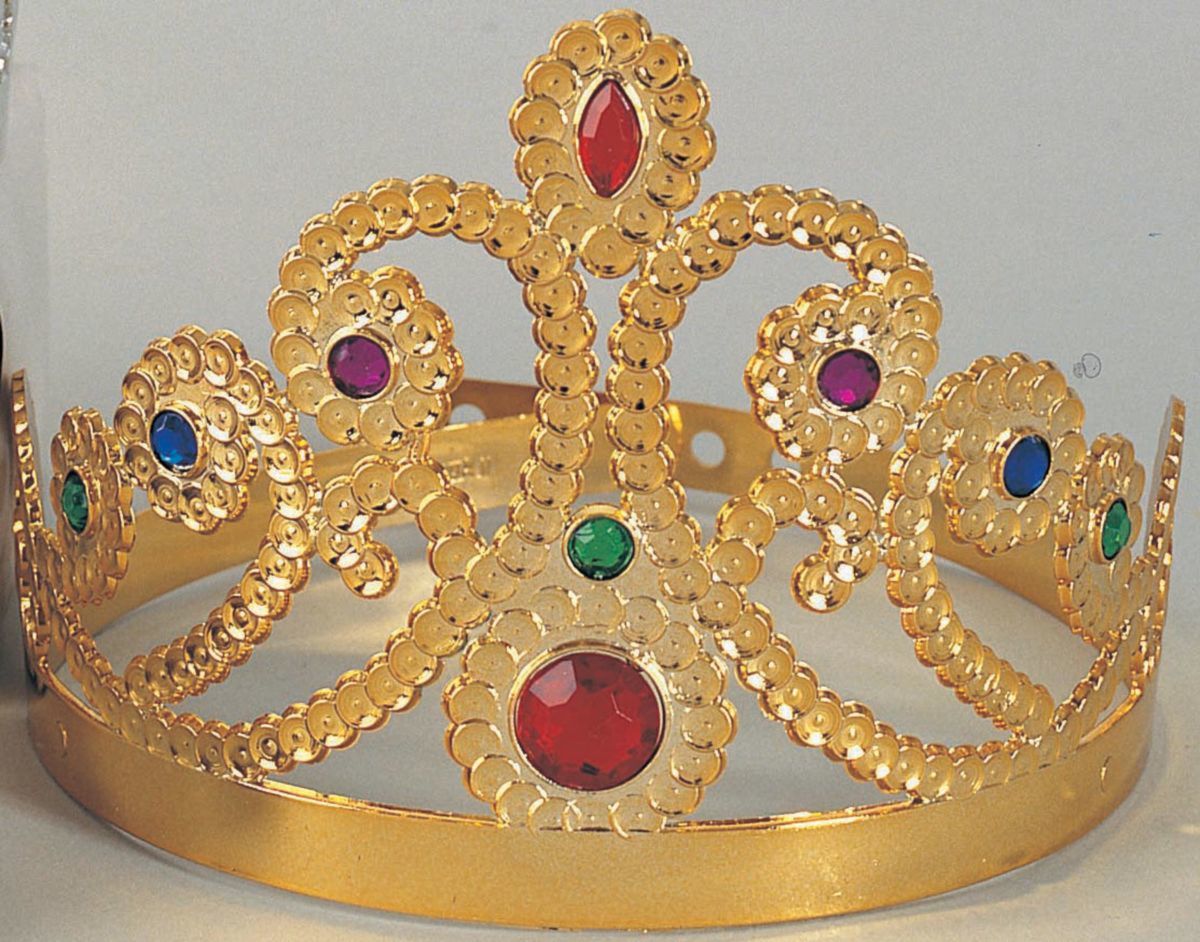 Metallic Plated Queen’s Crown