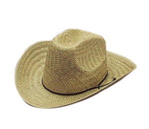 High Crown Mexican Straw Western Child