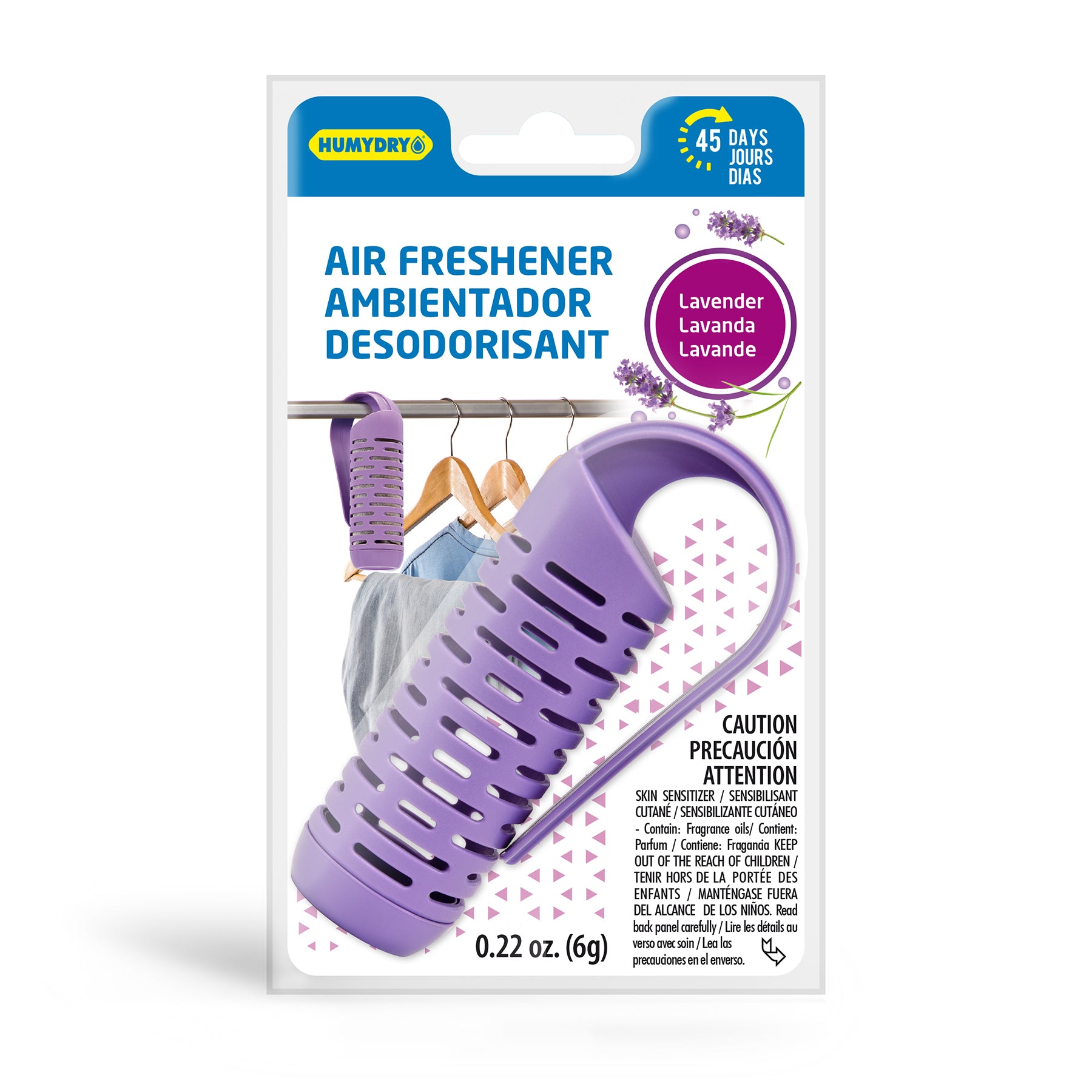 CLIP Cupboard Air Freshener Lavender