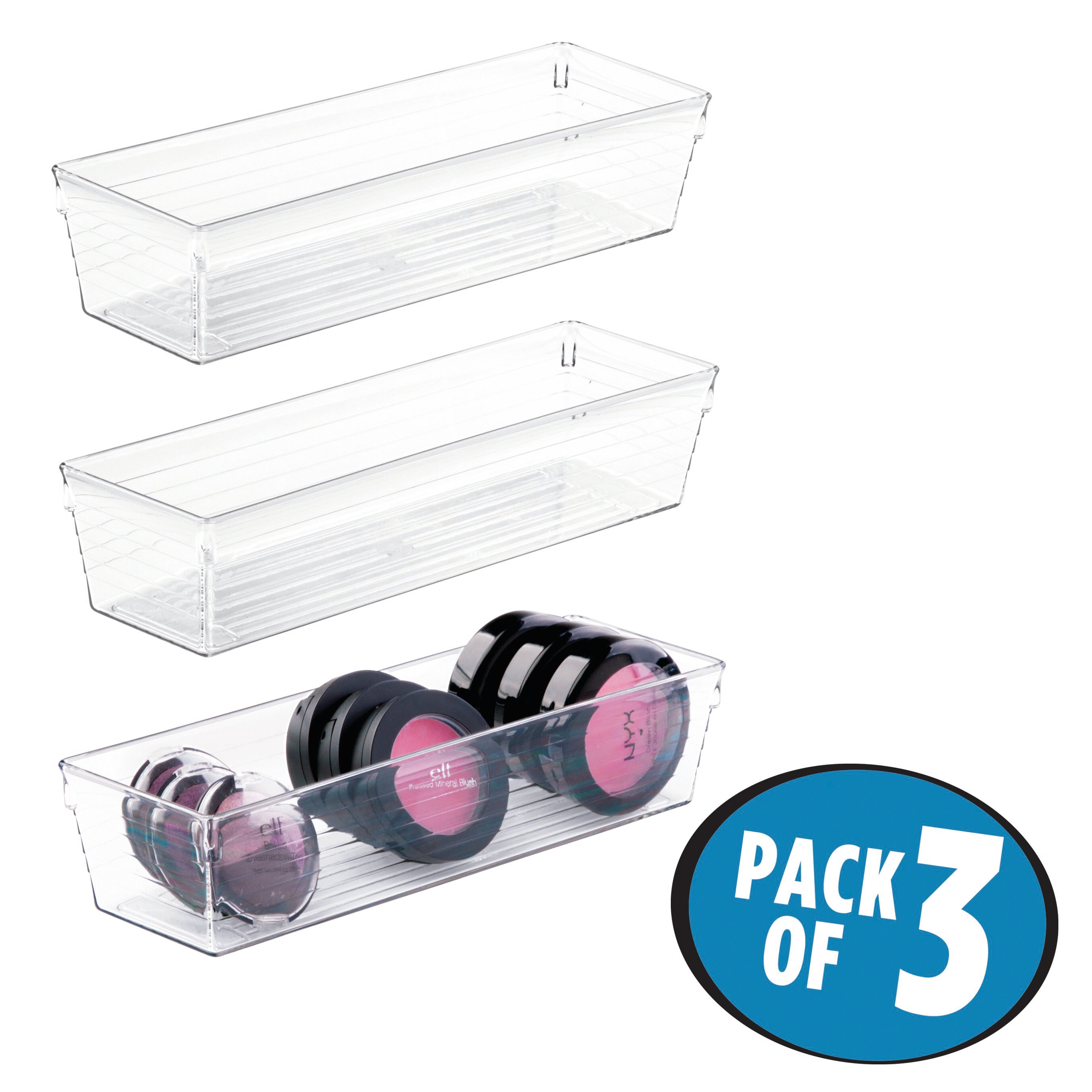 Clear Sierra Drawer Organizer 3 x 9 x 2"