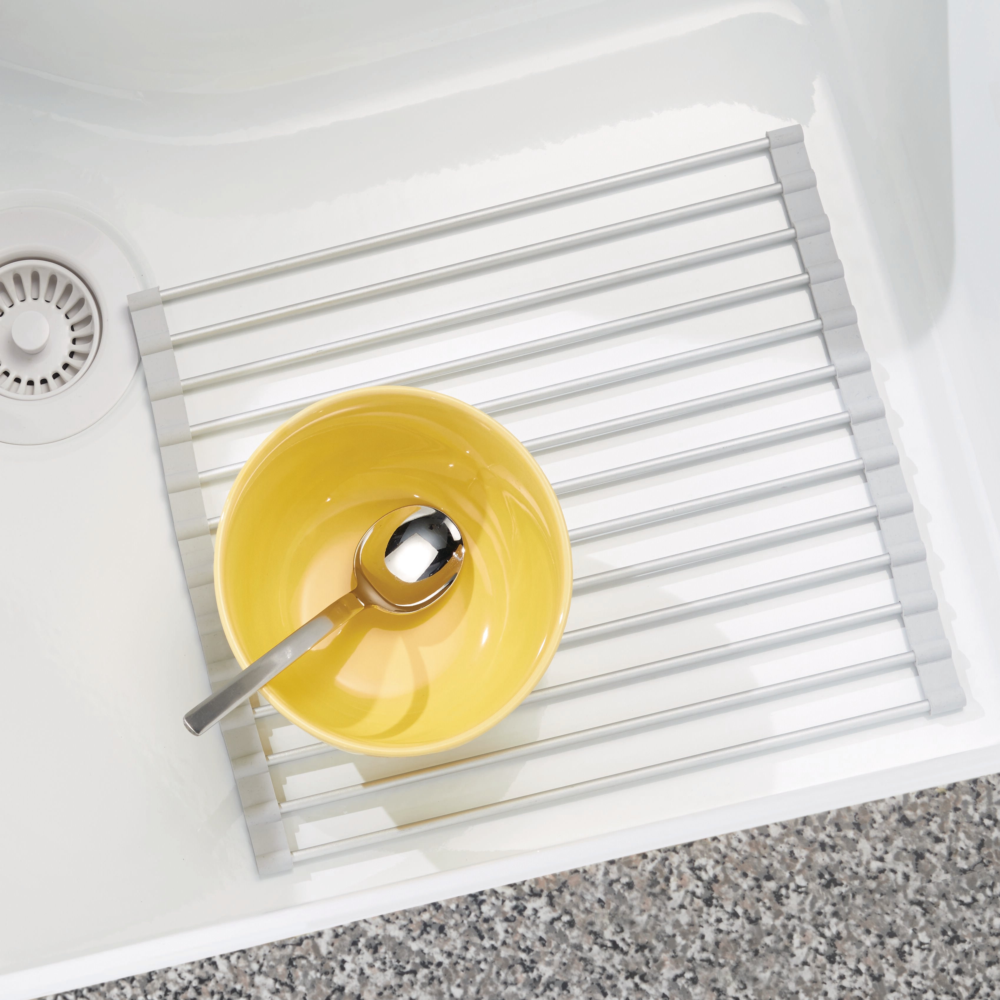 Silver/Gray Metro Aluminum Sink Grid