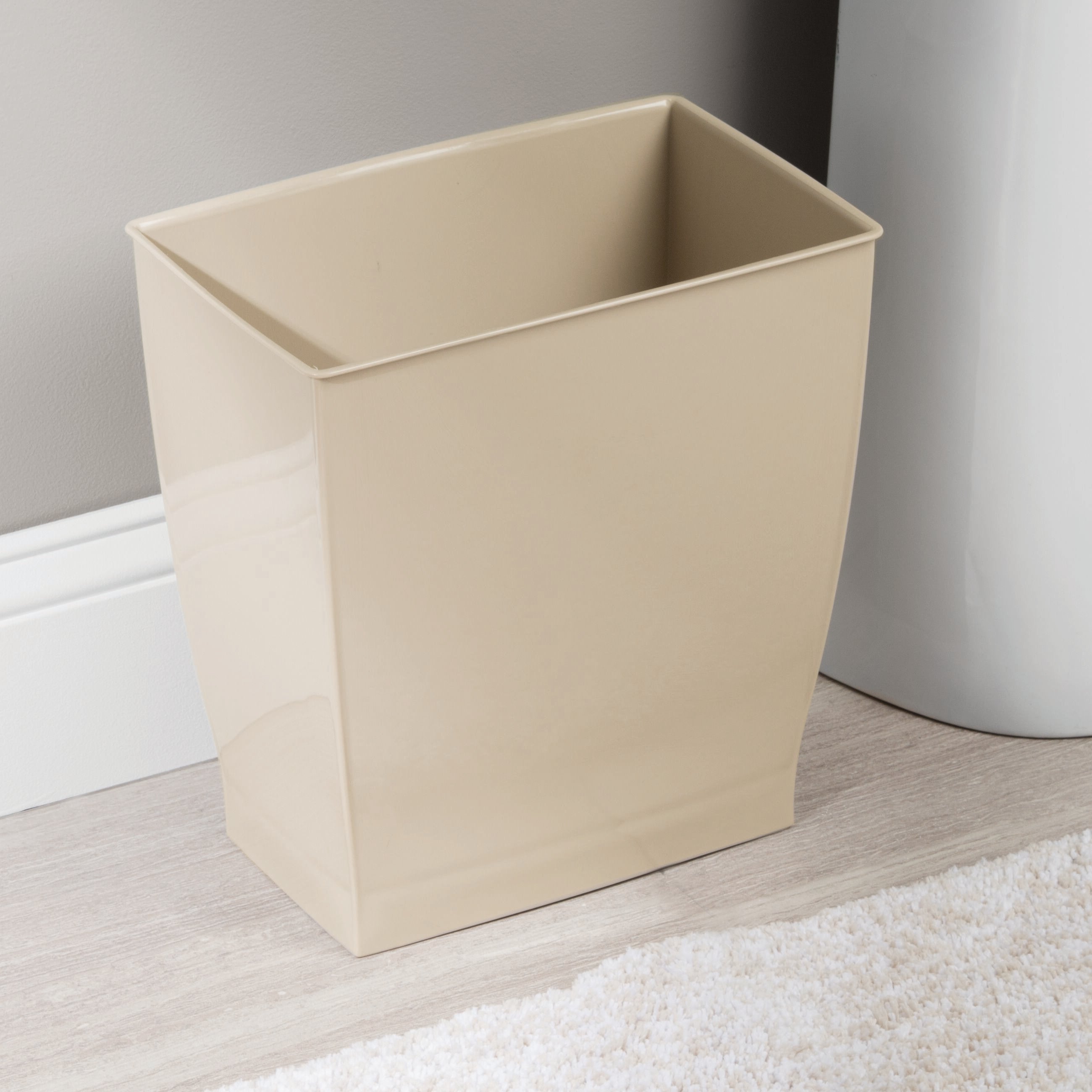 Taupe Rectangular Can